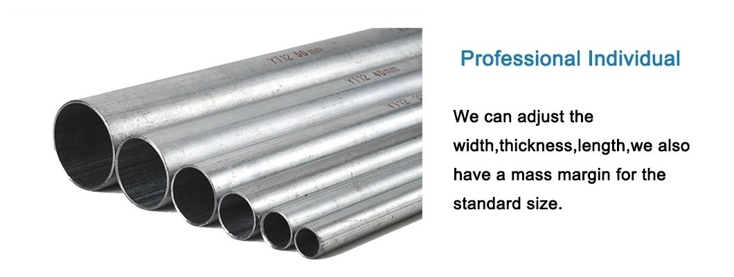 Q195 Q195b ASTM JIS G3466 Carbon Steel Galvanized Round Pipe