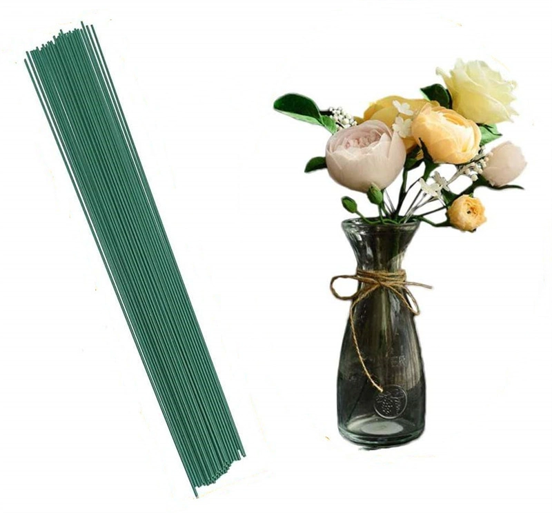 Floral Stem Wire Crafting Cut Wire PVC Coated Straight Wire