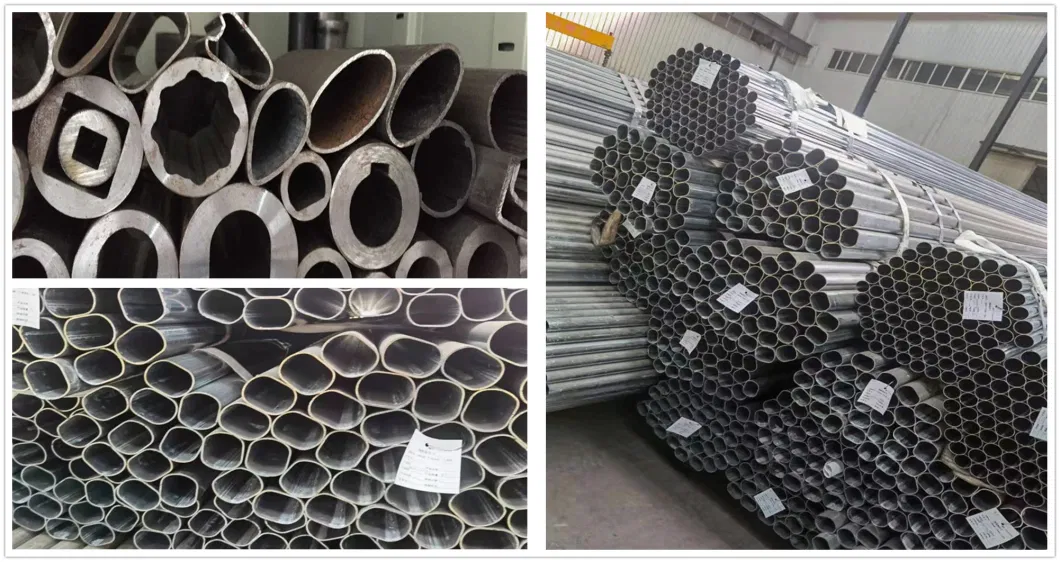 Tianjin Factory High Quality Products Corrugated Galvanized Oval/ Half Round Shaped Steel Culvert Metal Pipe