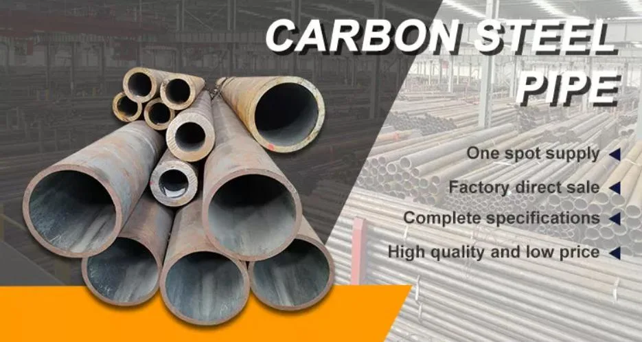 Ms Carbon Steel Round Pipe Standard Length ERW Welded Galvanized Carbon Steel Round Pipe Tube