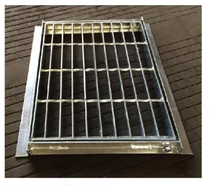 Heavy Duty Industrial Galvanized Reinforced Serrated Plain Steel Welded Bar Grating with Round Bar for Ship