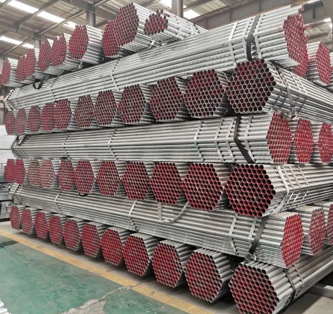 Q195 Q235 SGCC ASTM Carbon Galvanized Steel Round Tube