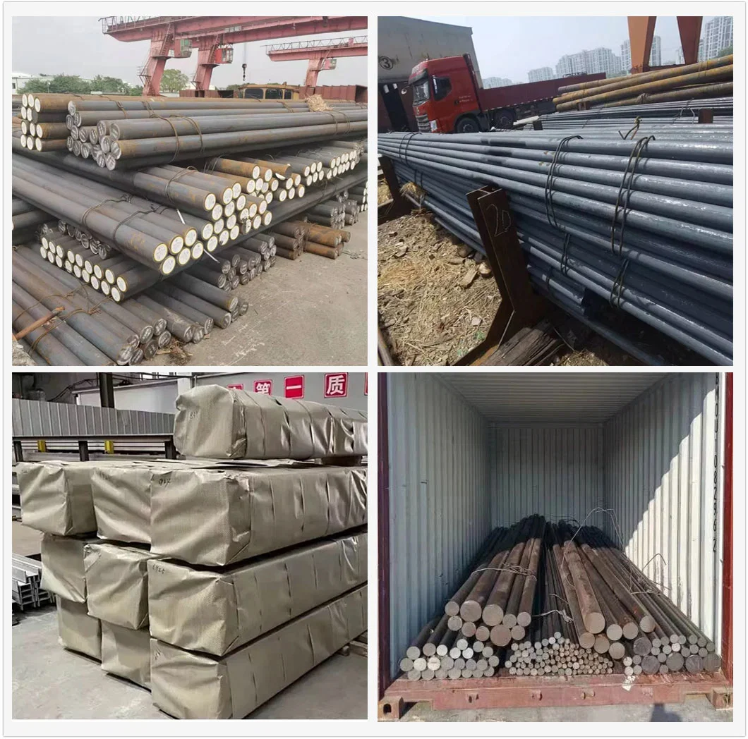 Large Stock Ss400 S235jr S355jr St37 Metal Steel Iron Rod Carbon Steel Round Bar Cold Rolled Alloy Metal Steel Round Bar