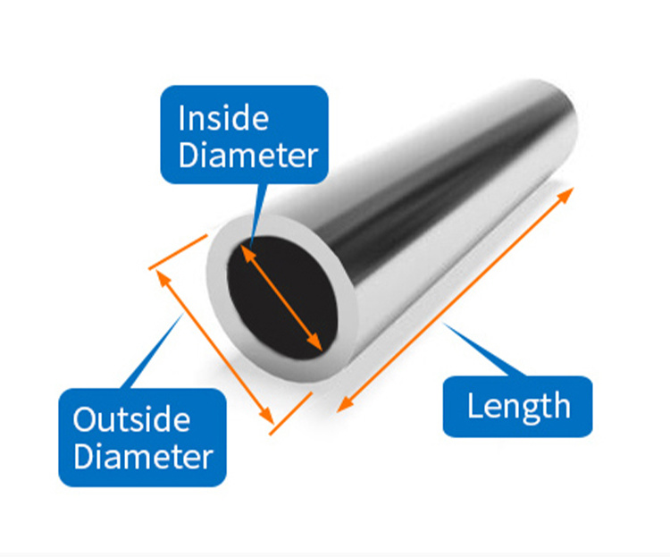 Aluminum Pipe 6061 6082 6063 7075 T6 Large Diameter Anodized Round Aluminum Pipes Tubes