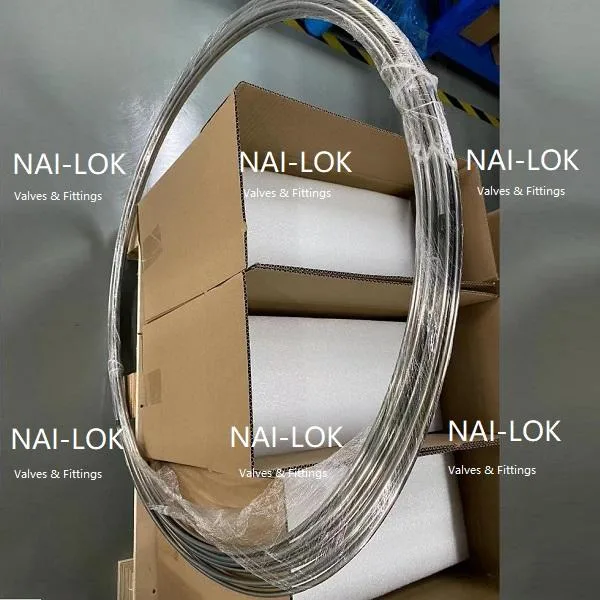 Nai-Lok Monel Seamless Tubing Super Duplex Stainless Steel Tubing Electro Polishing Special Gas