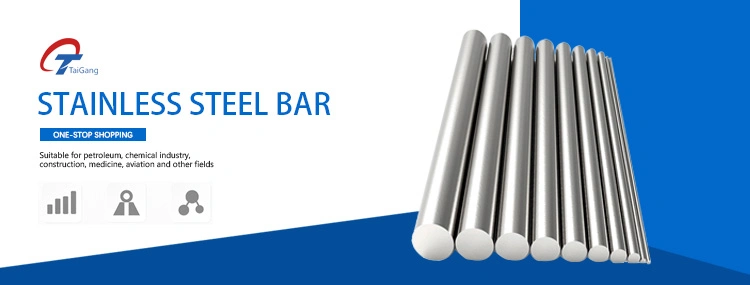 Stock Supplier AISI 316 303 Ms Ss Forged Polished Stainless Steel Solid Round Bar Rod