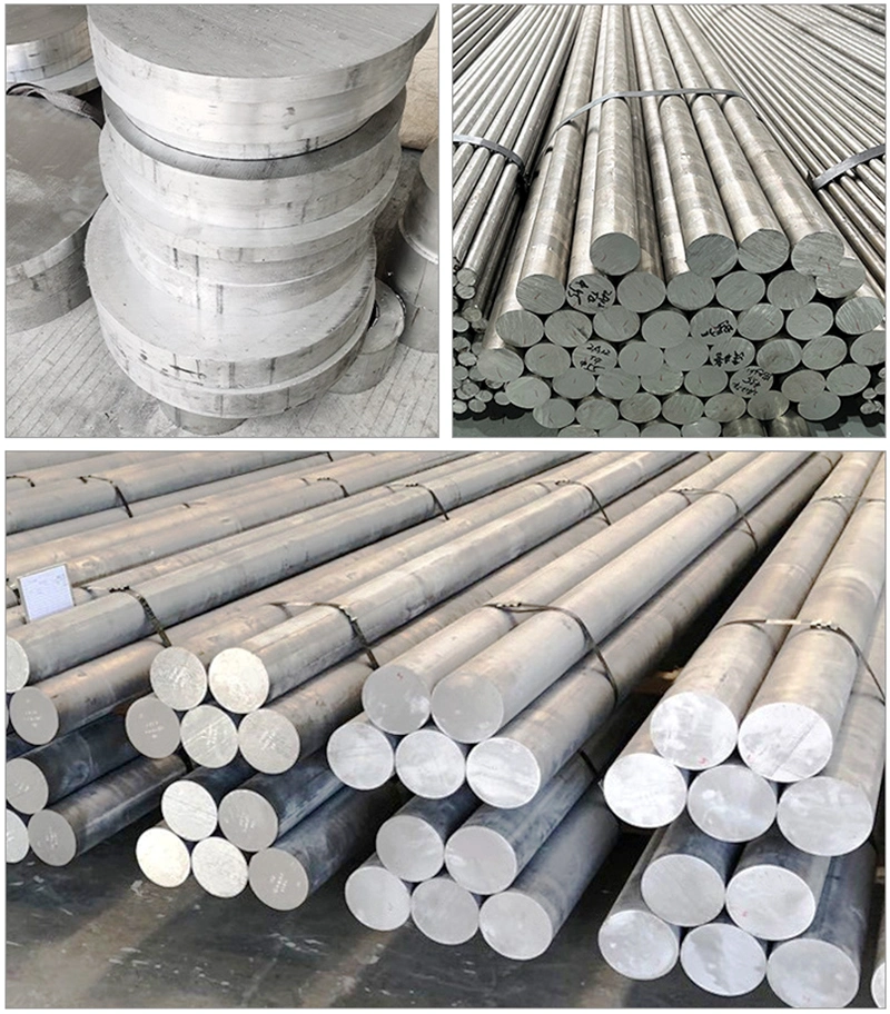 Aluminum Billet and Ingot 3003 4032 5052 6063 6082 5083 2024 T6 / T651 Aluminium Bar Alloy Rod Aluminum Round Bar