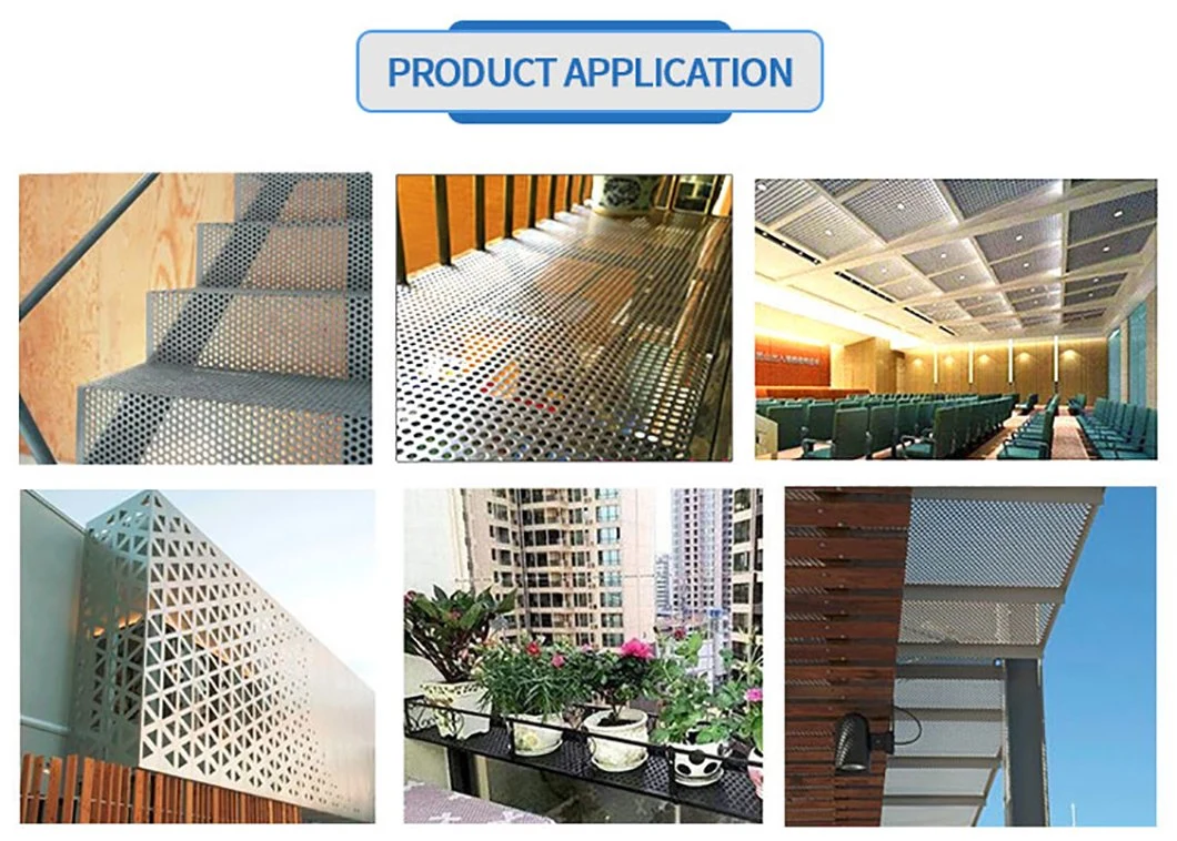 Galvanized Low Carbon Steel Perforated Metal Sheets