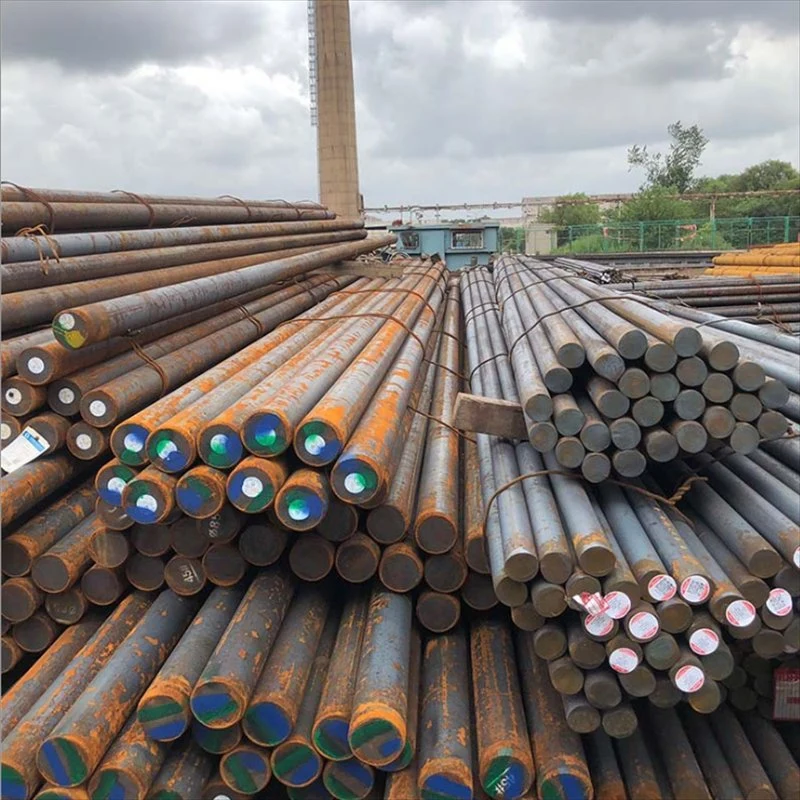 Steel Mills Supply High-Quality Carbon Steel Round Bar High Tensile Steel Round Bar Building Construction Material