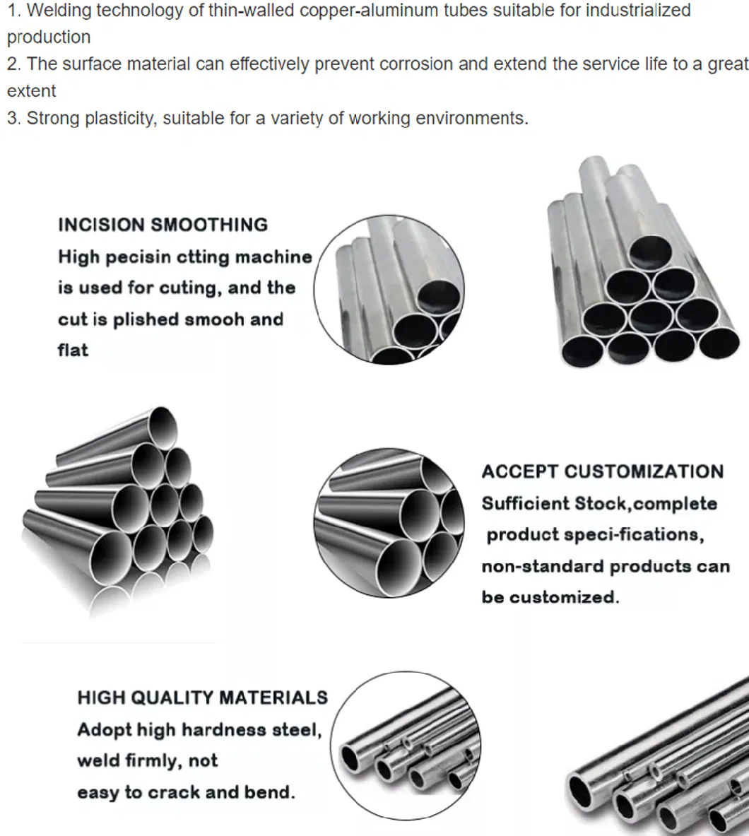 6061/6063 Aluminum Alloy Square Round Rectangle Aluminum Large Diameter Anodized Aluminum Pipe Profile