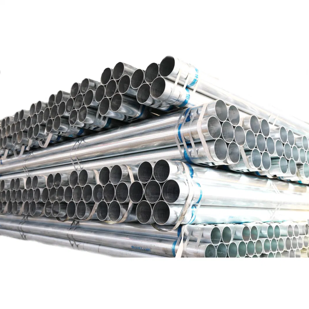 Galvanized Steel Pipe 2 Inch Thin Wall Steel Tubing Galvanized Round Steel Tube