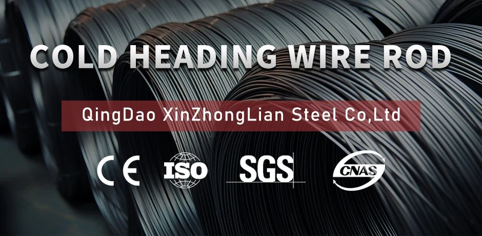 Low Carbon SAE 1006/SAE1008 1008 / 1012 / 1018 / 1022 Cold Heading Steel Wire Rod for Cold Drawn Wire Nails Wire