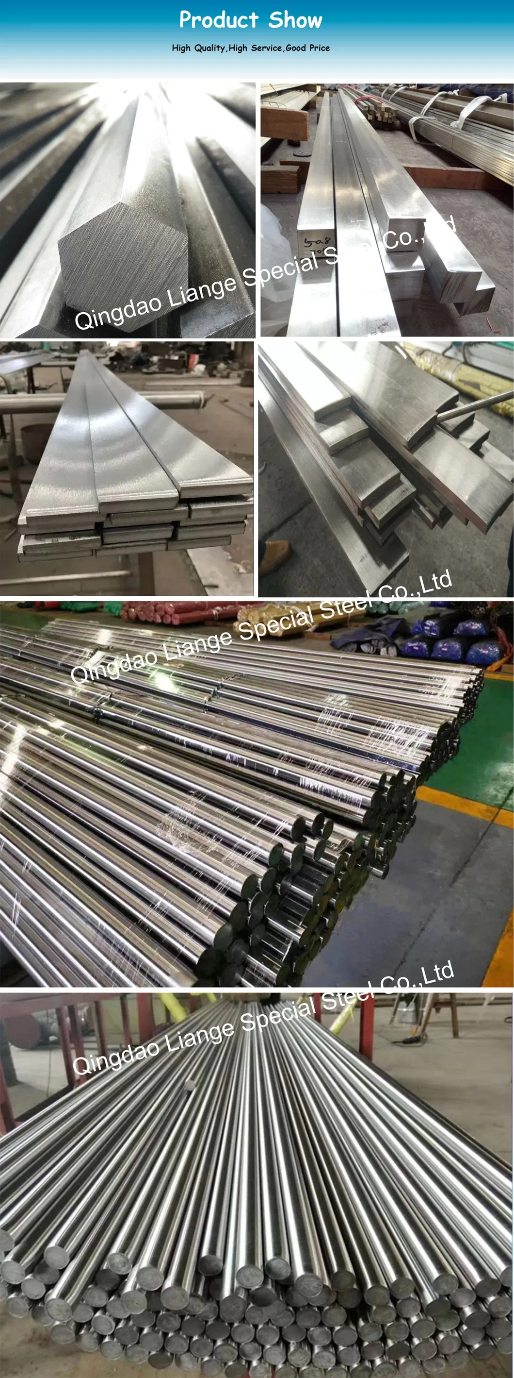 ASTM A582 S41600 416 SUS416 X12crs13 1.4005 Y12Cr13 Grinding Polishing Free Cutting Stainless Steel Bar
