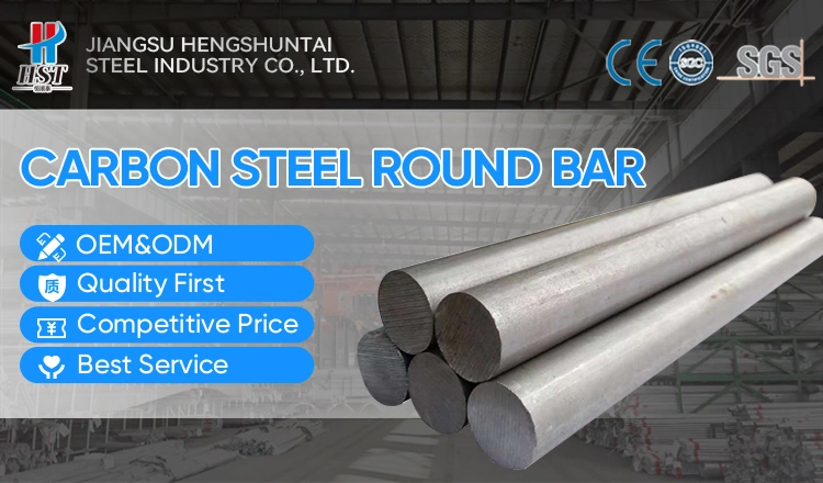 AISI Standard 12L14 1215 Steel Y15pb Round Bar Hot Rolled Cold Drawn Carbon Free Cutting Steel