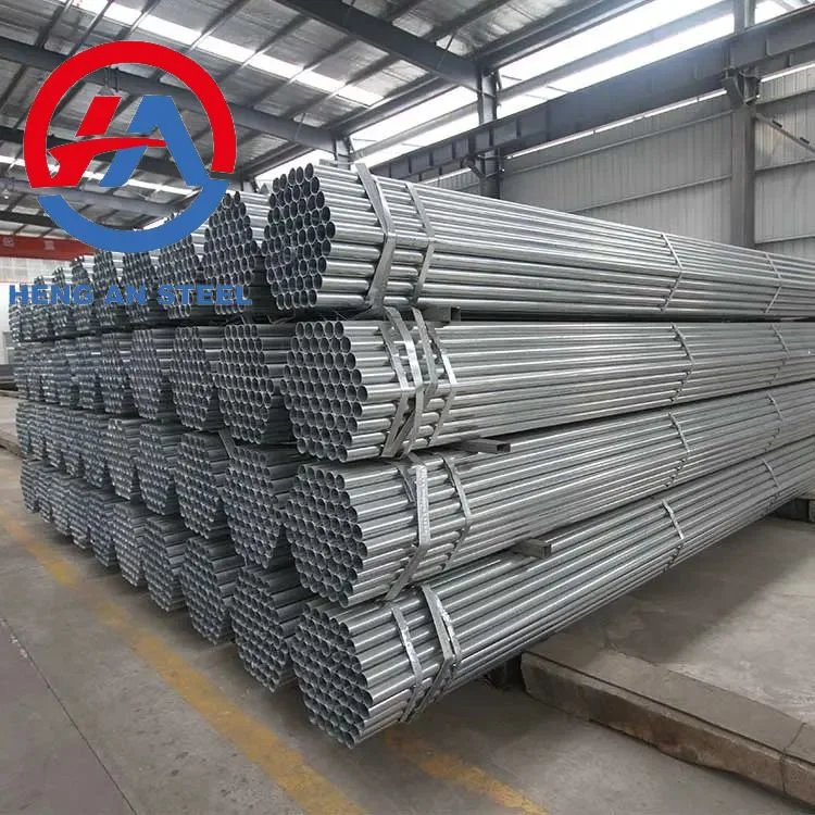 Hot Rolled Galvanized Steel Tube/Pipe High Quality Dx51d+Z 1.5mm Wall Thick Hot Dipped Gi Round Tube