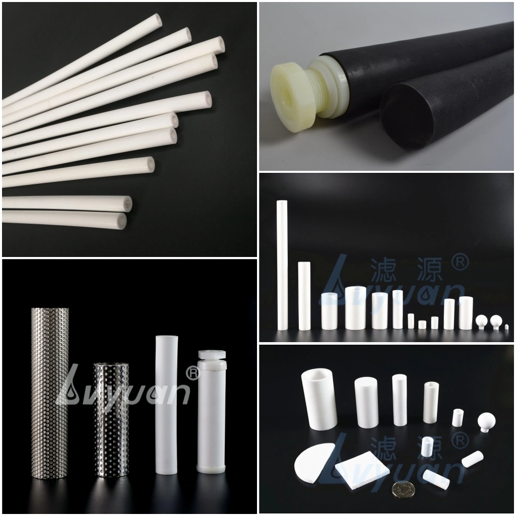 Plastic Sintered Porous Filters Microporous Sinter PE PTFE Media Filter with Plate Tube Ball Round Ring Shape
