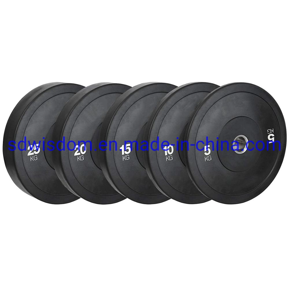 Commercial Fitness Equipment Rubber Bumper Plates 2 Inch Bumpers Pair Oly Mpic Weight Plates