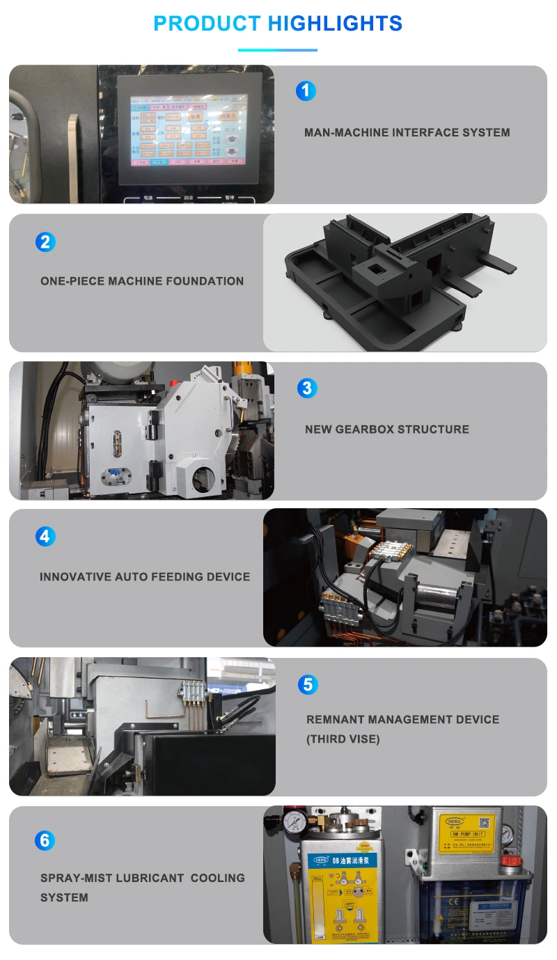 10-70mm Round Bar Precision Cutting Saw Blade Machine, Hydraulic Cutting Circular Saw Machine