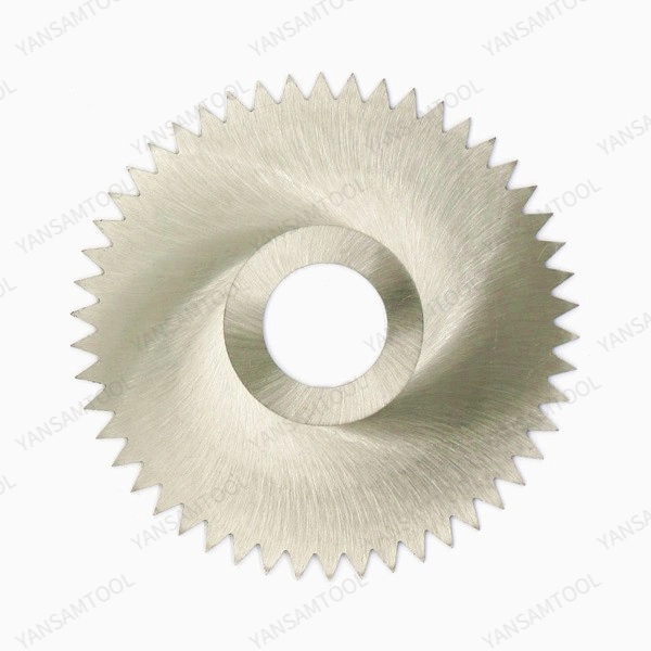 OEM Round Cutting Saw Blade HSS Circular Slitting Saw Blade for Metal Stainless Steel Plate