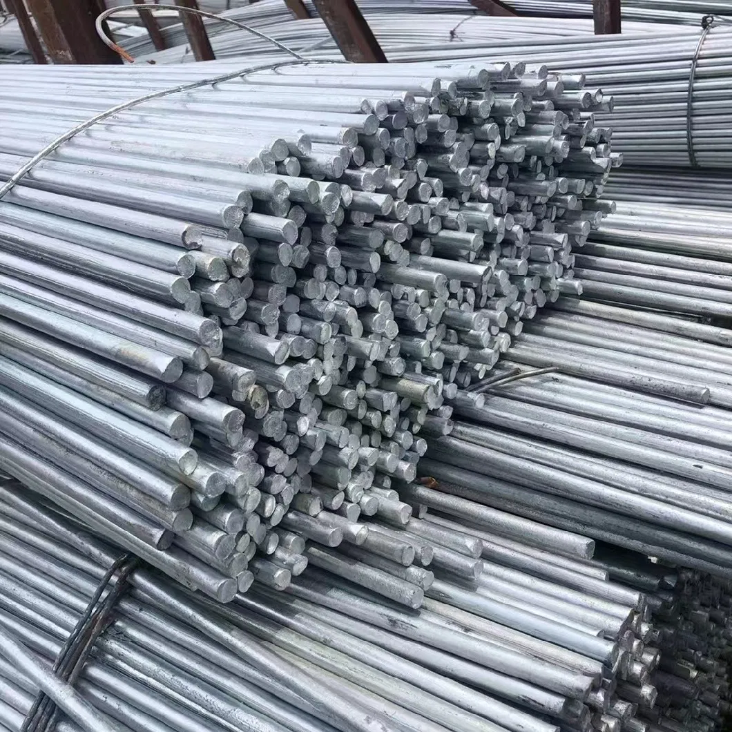 High-Strength Wear-Resistant Round Steel/Bar S235 S355 1045 S35c S45c A36 Ss400 Alloy Mild Carbon Galvanized Steel Round Bar