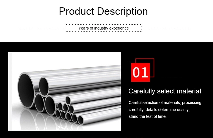 Seamless Steel Stainless Tube 201/304/310/309/316/321/410 Welded Stainless Steel Round Pipe