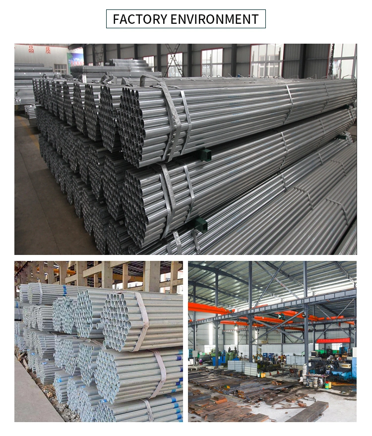 Factory Price Hot Rolled Based Galvanised Steel Pipe Dx51d Galvanised Steel Round Pipe