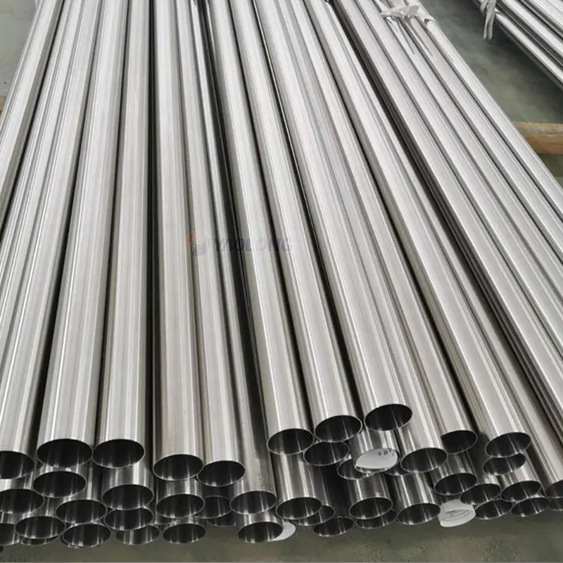 Factory Price 201 304 6K Surface Stainless Steel Round Tube in Stock