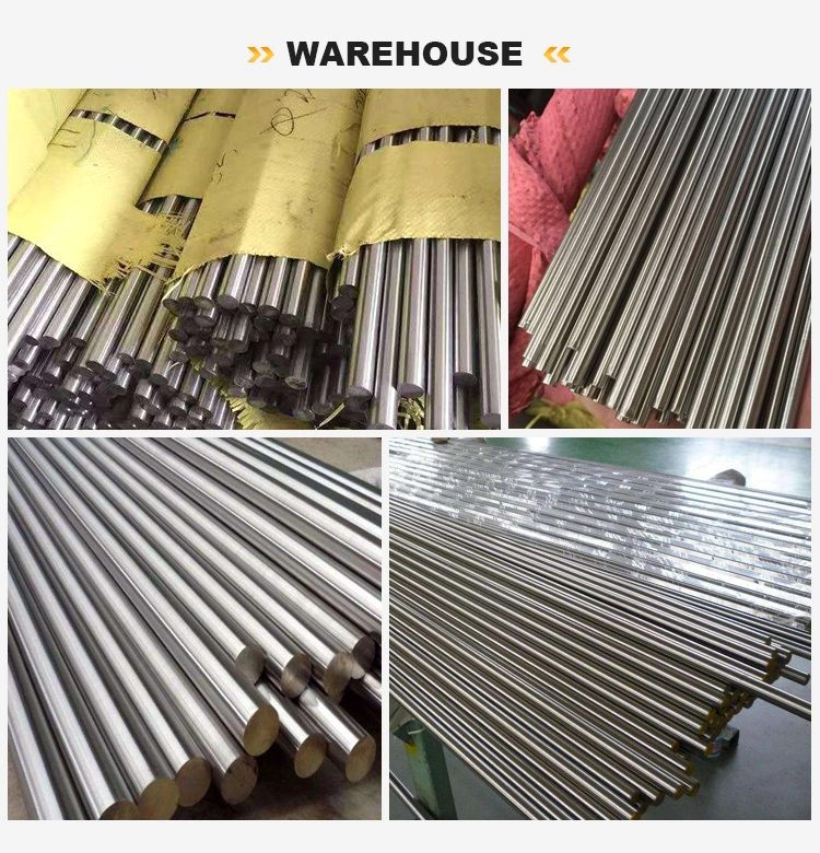 201/304/316/430 Stainless Steel Rod Thickness 3 Inch Industrial Stainless Ss Round Section Price/ Stainless Steel Bar