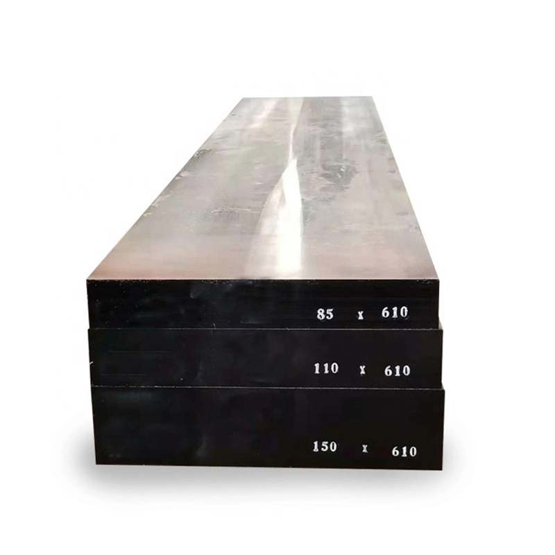 Stock 1.2312 40crmnmos8-6 Black Surface/Milled Surface Four Sides Cut Flat Pre-Harden Tool Steel Round Bar 2312 618s Steel