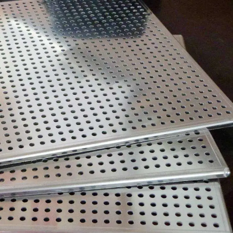 Round Hole Aluminum Sheet Metal Perforated Plate Screen