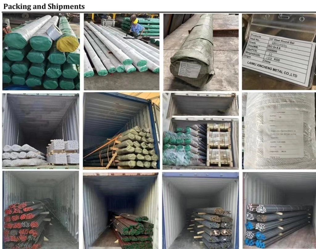 Round Bar Supplier Carbon Steel Rod Steel Bar Chrome Plated Mild Carbon Steel Round Bar