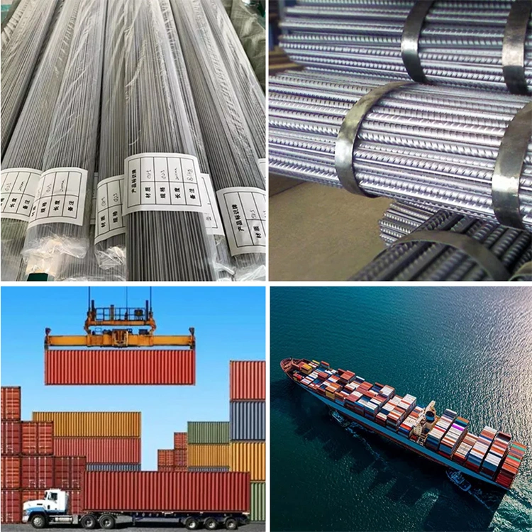 Factory Direct Sales ASTM Carbon Steel Hot-Rolled/Cold-Rolled Deformed Spiral Construction Steel Bars 6mm 8mm 12mm Building Materials Straight Round Steel Rebar