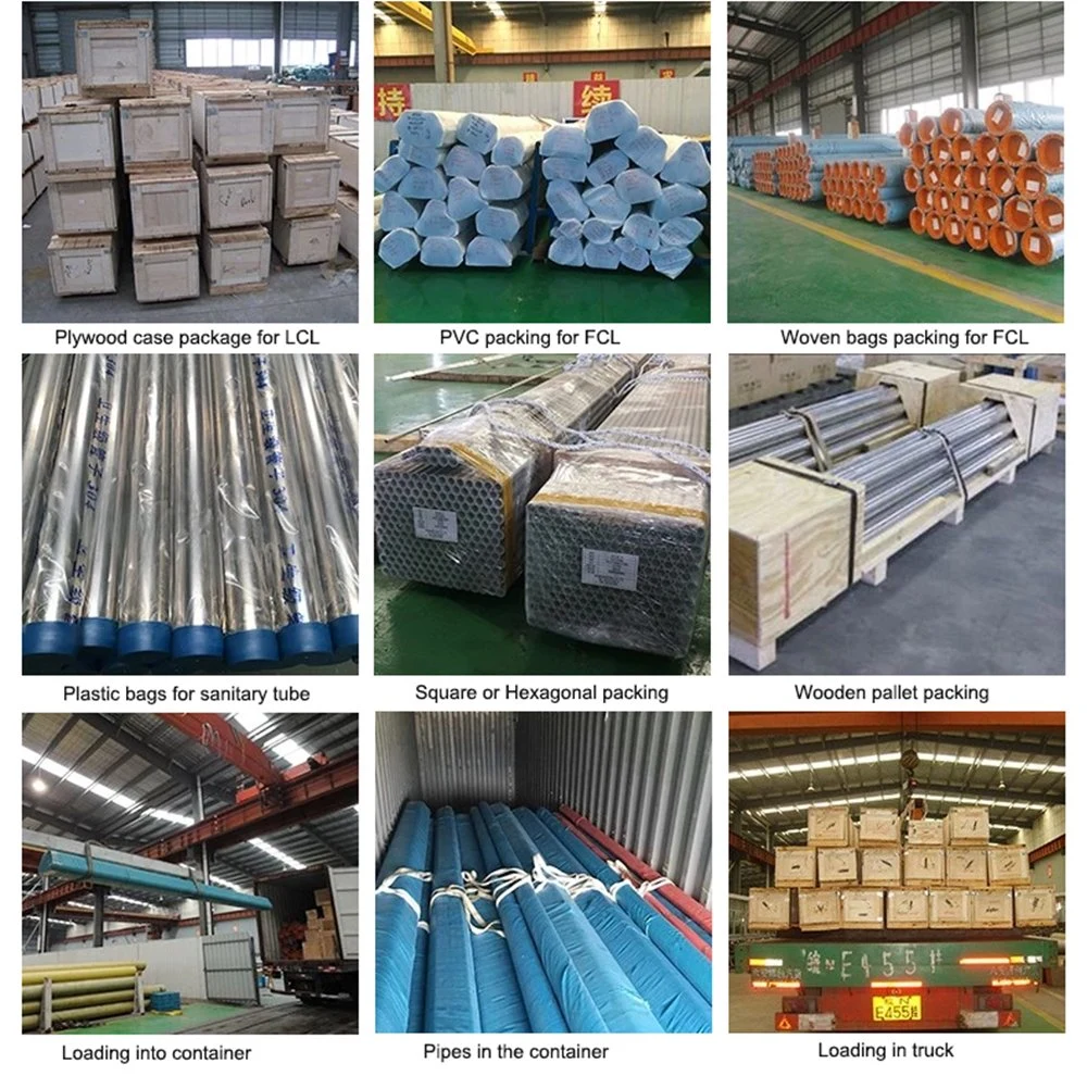 40*8 60*15 Customized Galvanized Round Pipe for Fire Protection