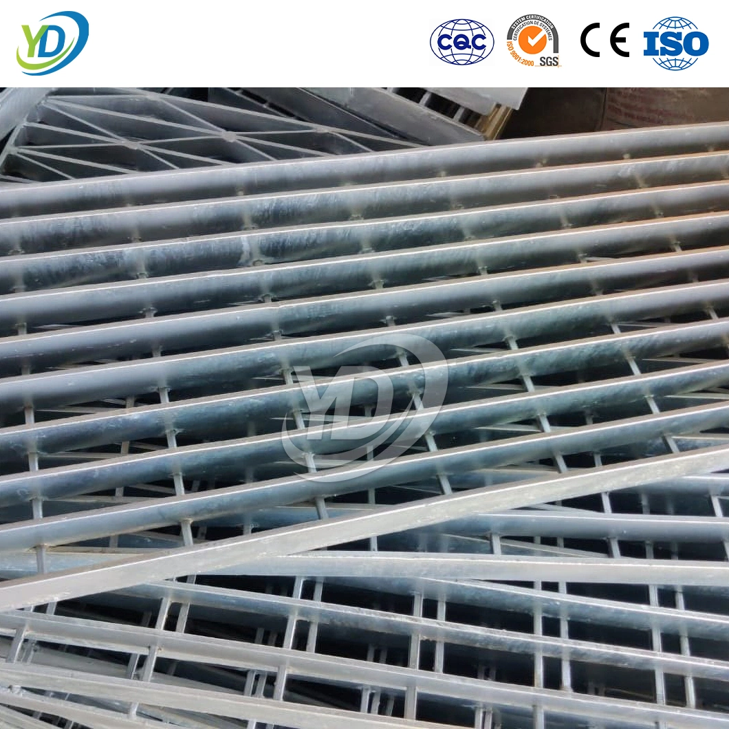 Yeeda GRP Grating China Wholesalers FRP Chequered Plate Grating 2 - 1/4 Inch X 3/16 Inch Galvanized Drainage Steel Grating