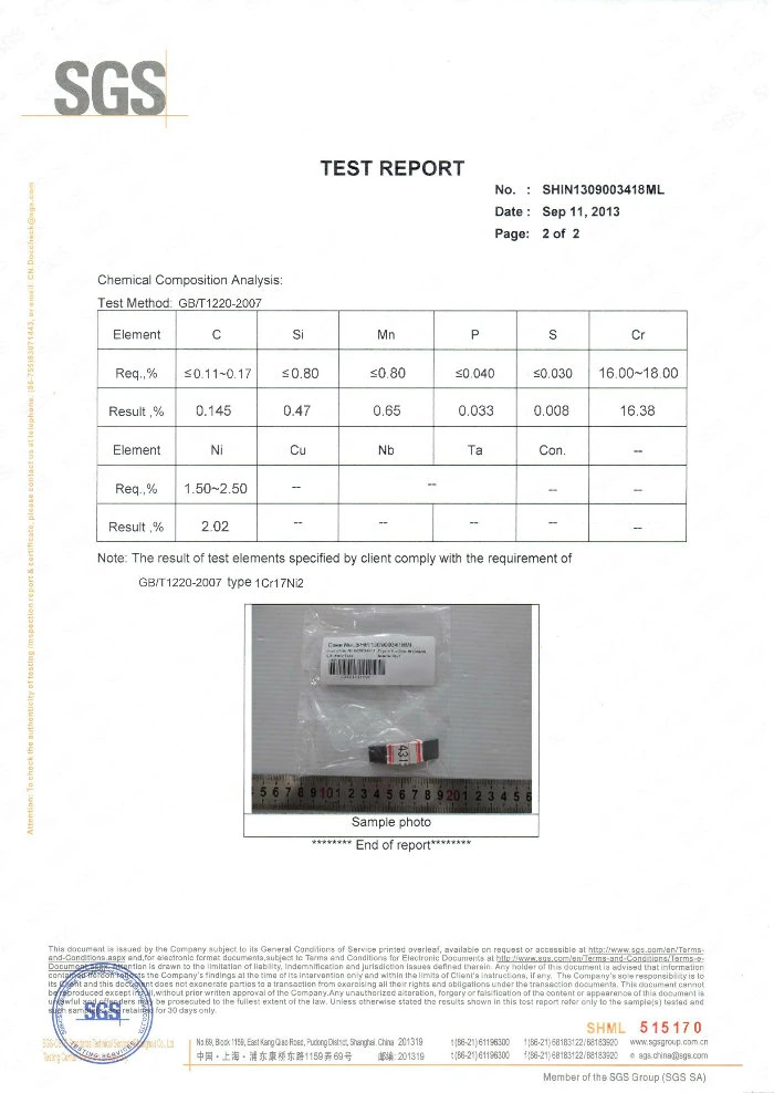 Stainless Steel Round Bar (321 347 431)