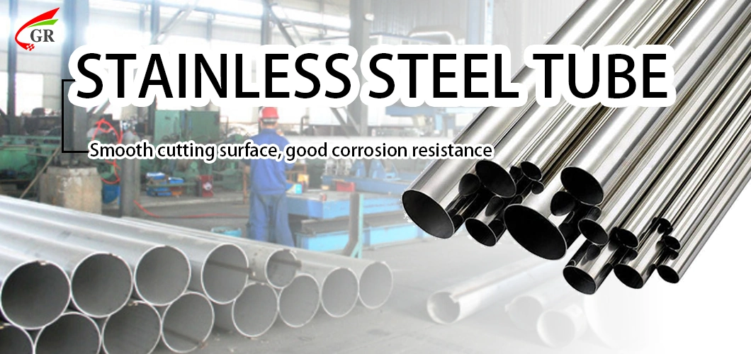 304/316L Stainless Steel Round Pipe 310S Stainless Steel Decorative Pipe Polishing and Drawing