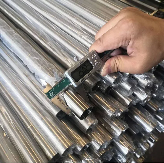Hot Sale 201 Decorative Mirror Stainless Steel Pipes Ss Round Tubes 2 Inch