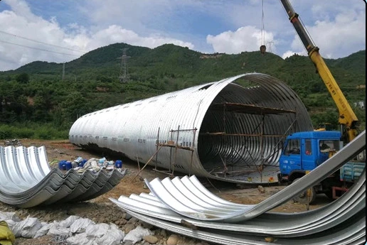 Half Round Corrugated Steel Culvert