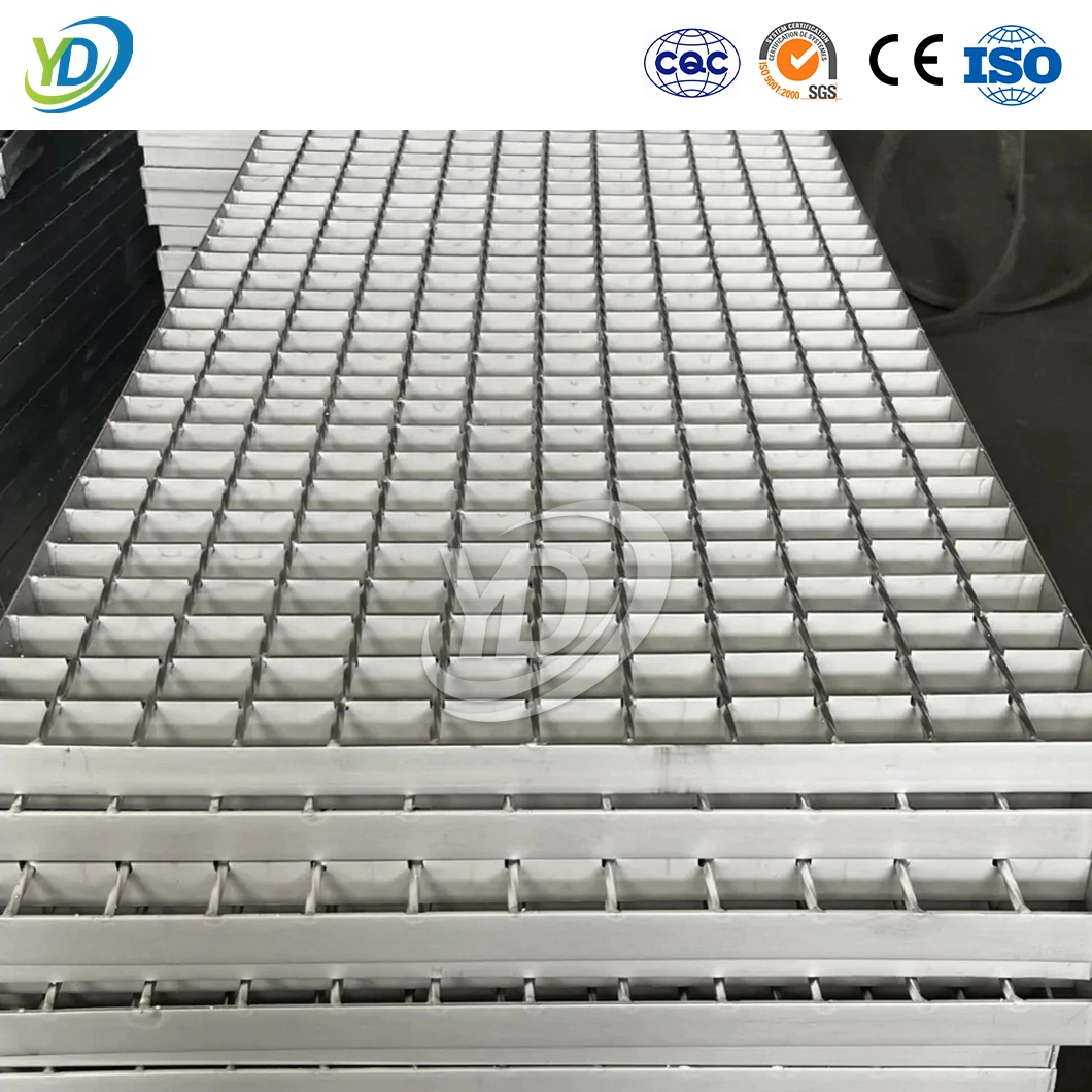 Yeeda Anticorrosive FRP Chequered Plate Grating China Wholesalers Panel Grating 2 Inch Cross Bar Pitch Stainless Heavy Duty Fiberglass Grating