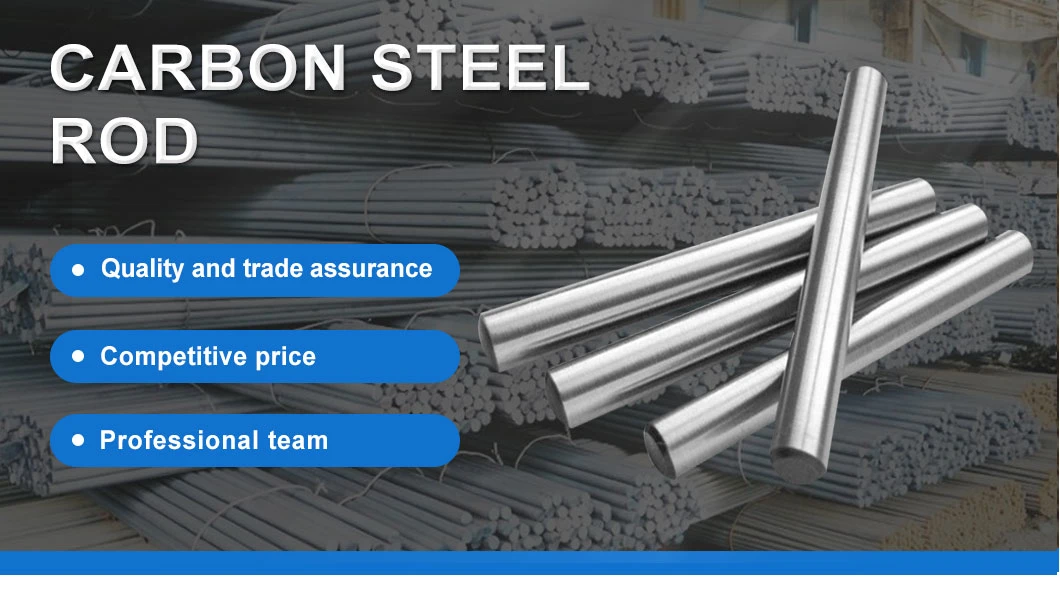 Carbon Steel Ss400 Plain Steel Round Bar