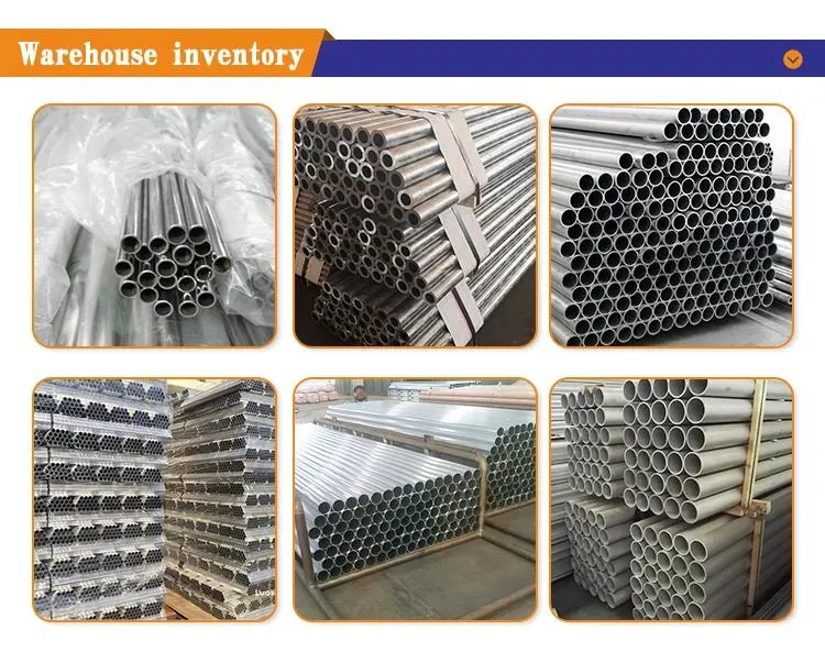 Wholesale Extruded Seamless Aluminum Tubing 3005 5083 6061 6063 7075 Aluminium Seamless Round Pipe