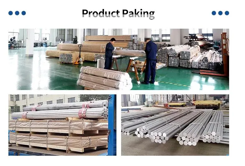 Top Quality 6061 6063 6082 3003 Aluminum Alloy Round Rod Bar 2024 5052 7075 4032