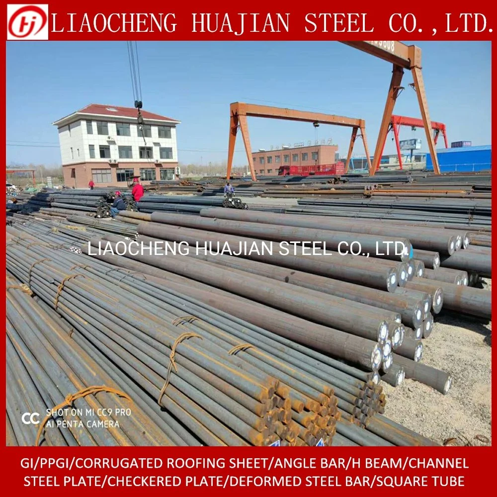 1045, Q235B, Q355b, 40cr Mild Steel 16mm Dia Round Bar of China Manufacture