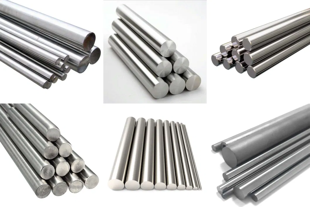 China Factory ASTM A276 2205 2507 4140 310S Round Ss Steel Bar 409 410 420 430 4312mm, 3mm, 6mm Metal Stainless Steel Rod