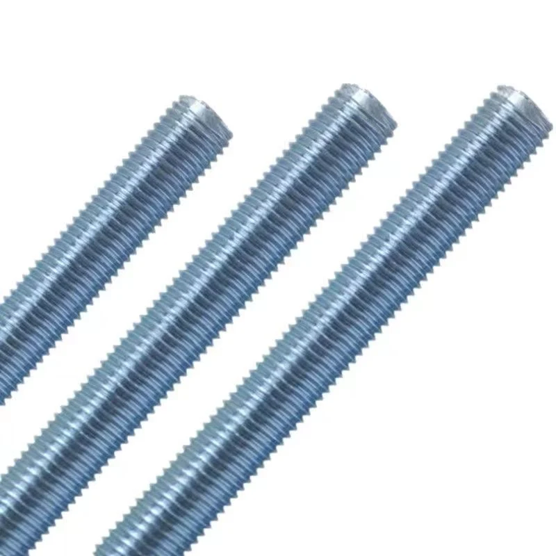 DIN975/976 Ss Carbon Steel Galvanized Zinc Plated HDG Threaded Bar Rod