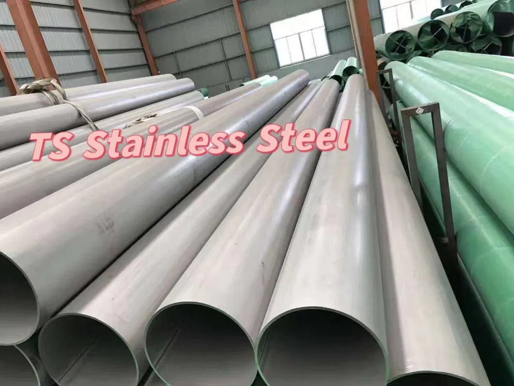 Factory Direct Sales Round Welded Seamless 310 304 Stainless Steel Pipe