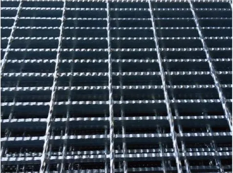 Heavy Duty Industrial Galvanized Reinforced Serrated Plain Steel Welded Bar Grating with Round Bar for Ship