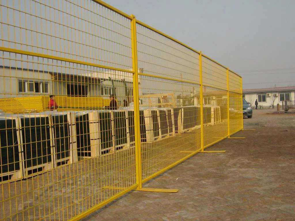 Zhongtai Orange Temporary Fencing Steel Plate Fence Feet Canada Temporary Playground Fencing China Manufacturing Aluminium Temporary Pool Fencing