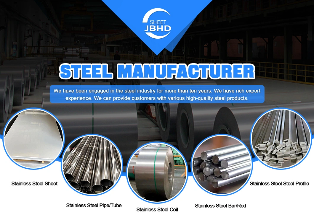 Factory Price 316/316L/321/310S/401/409/410/420 201/202/301/303/304/304L Round Rod 316 Square Stainless Steel Flat Bar