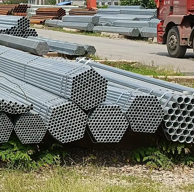 Customized 2.5 Inch Gi Hollow Pipe/Galvanized Round Steel Pipe From Stock